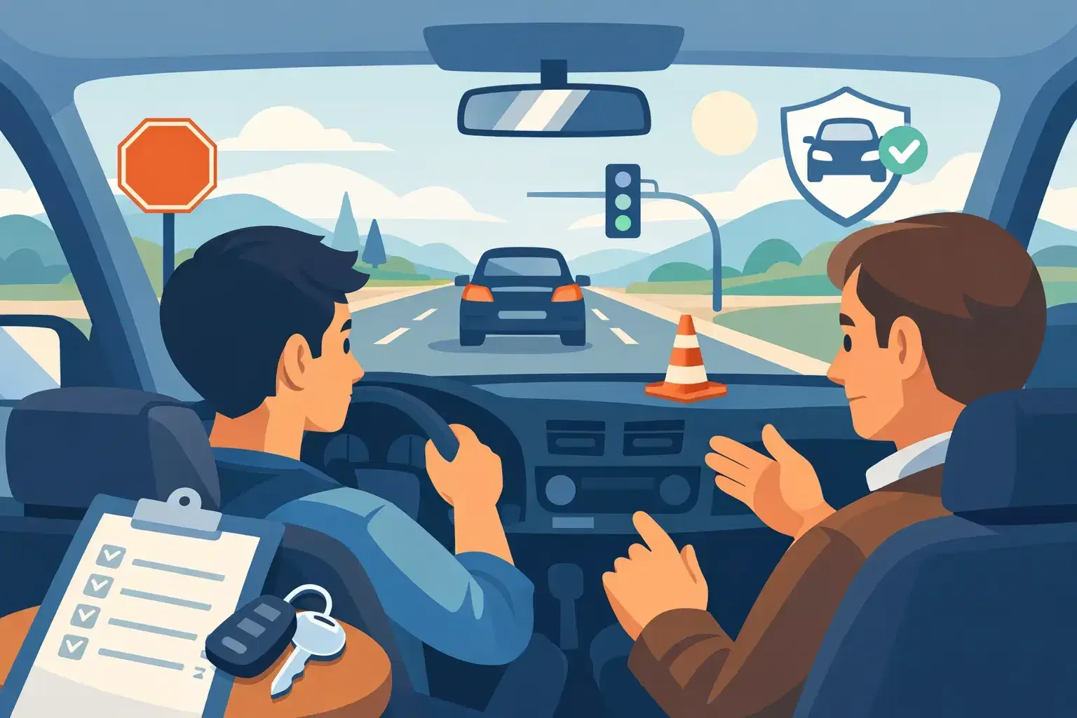 First Time Pass Starts With Safe Driving
